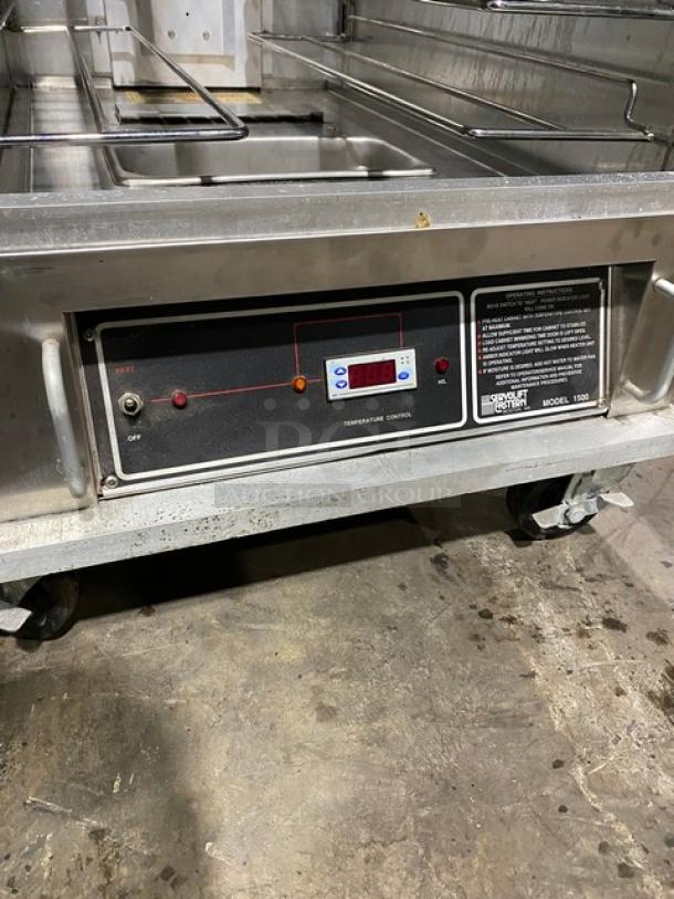 Servolift 1500 Series Commercial Insulated Hot Food Warmer/Proofing Cabinet! With Built In Pan Holding Racks! Model: 1500P-73-A3 SN: 01-00-995604! On Casters! - Image 6 of 10