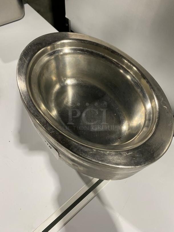 Commercial Stainless-Steel Heavy-Duty Oval Chafer Food Pans! 10X Your Bid! - Image 2 of 8
