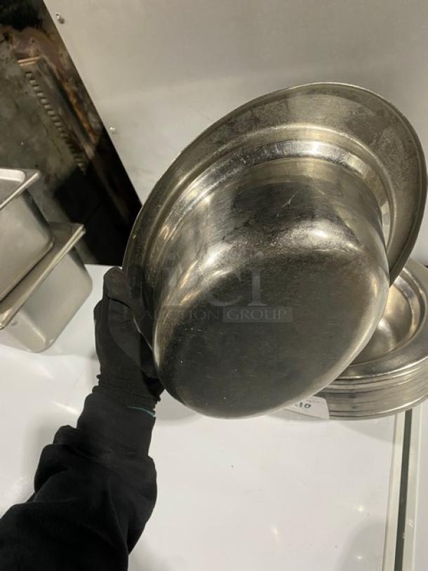 Commercial Stainless-Steel Heavy-Duty Oval Chafer Food Pans! 10X Your Bid! - Image 8 of 8