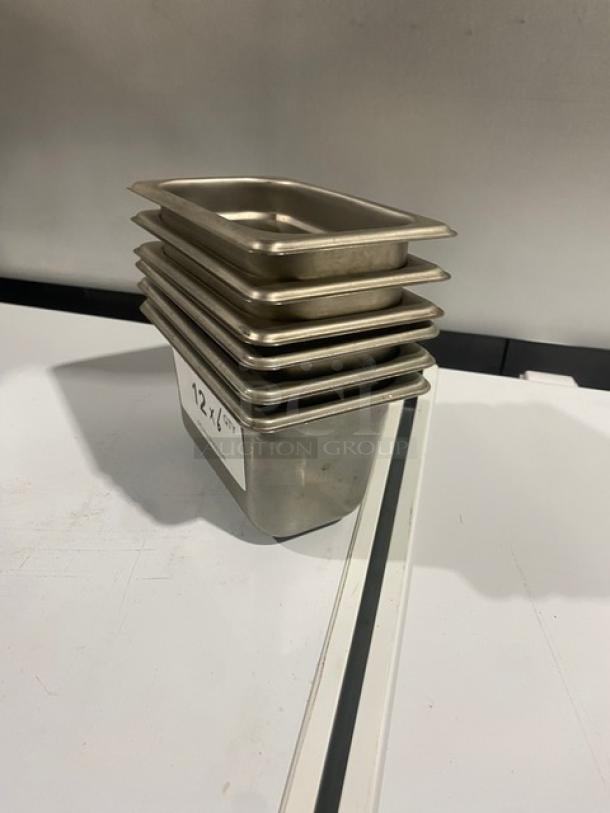 Winco Commercial Stainless Steel Steam Table/Hotel Pans! Model: SPJL-904! 6X Your Bid! - Image 2 of 8