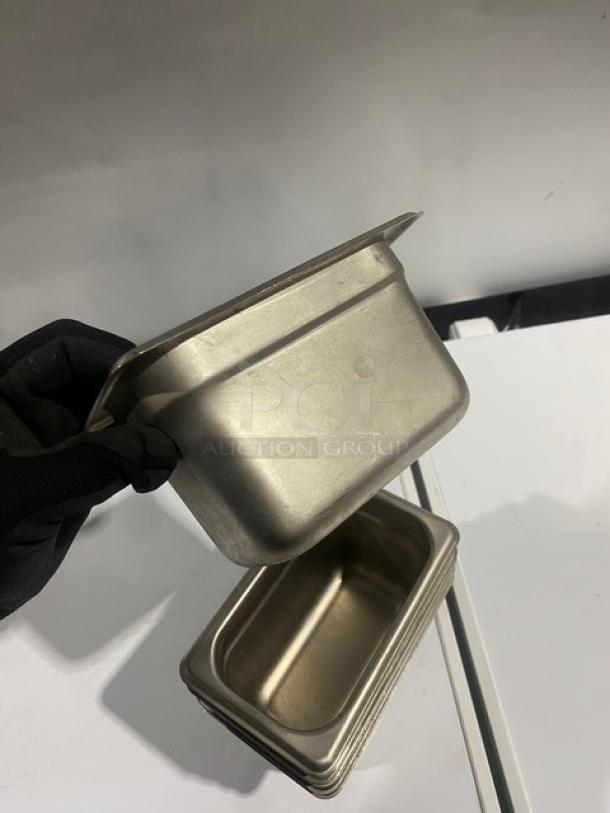 Winco Commercial Stainless Steel Steam Table/Hotel Pans! Model: SPJL-904! 6X Your Bid! - Image 4 of 8