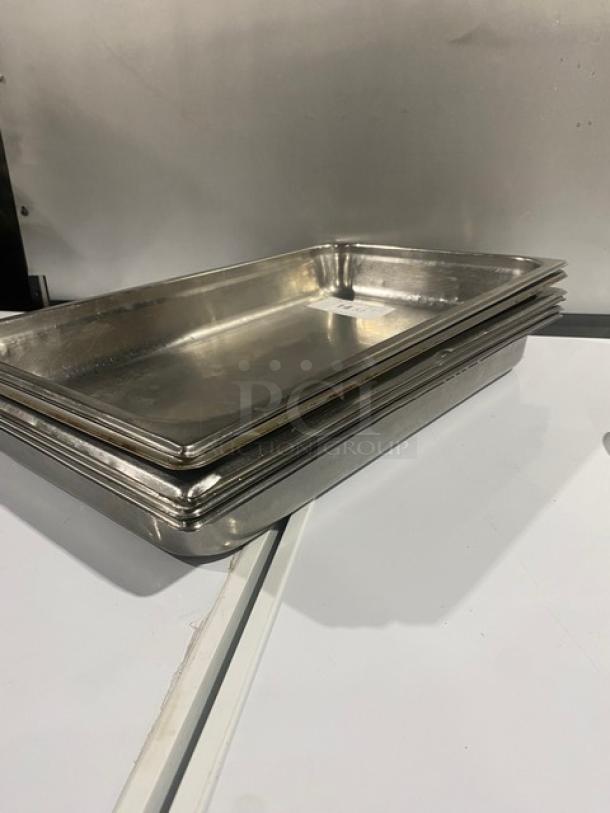 Commercial Stainless Steel Steam Table/Hotel Pans! 6X Your Bid! - Image 2 of 6
