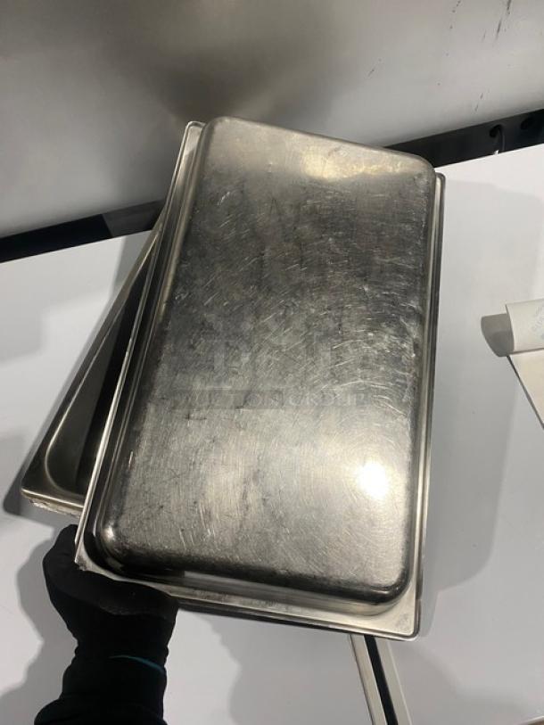 Commercial Stainless Steel Steam Table/Hotel Pans! 6X Your Bid! - Image 4 of 6