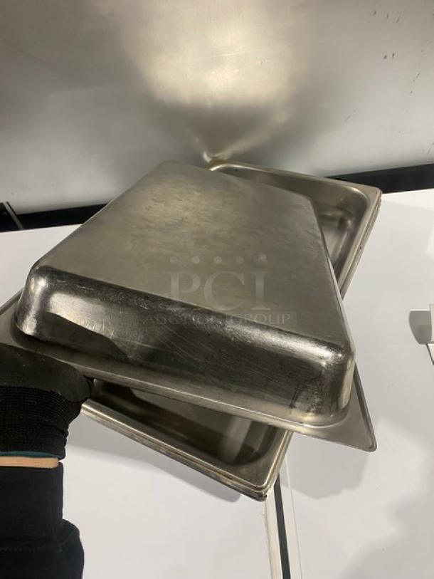 Commercial Stainless Steel Steam Table/Hotel Pans! 6X Your Bid! - Image 5 of 6