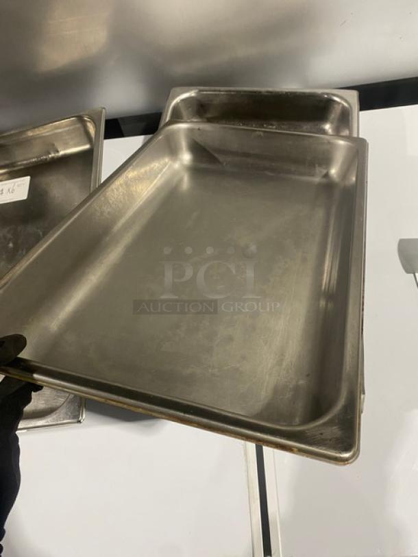 Commercial Stainless Steel Steam Table/Hotel Pans! 6X Your Bid! - Image 6 of 6