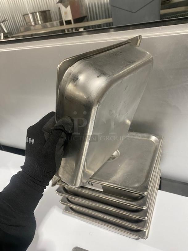 Commercial Stainless Steel Steam Table/Hotel Pans! With Lids! 6X Your Bid! - Image 5 of 10