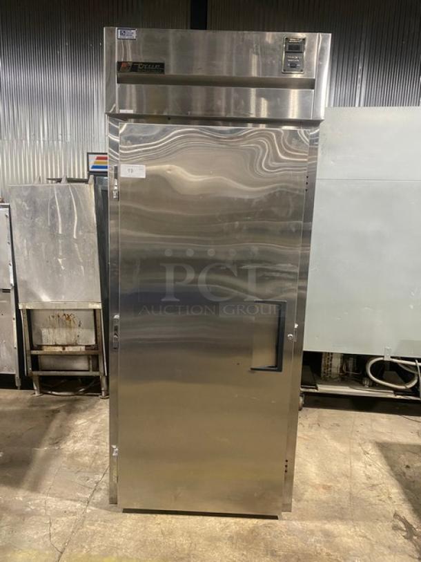 True Commercial Stainless Steel Solid Single Door Reach In Refrigerator! With Truetemp Energy Saver! Model: TR1RRI-1S SN: 7125482! 115V 1 Phase! - Image 1 of 11