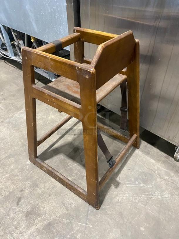 Commercial Wooden Stackable Highchairs! 3X Your Bid! - Image 5 of 7