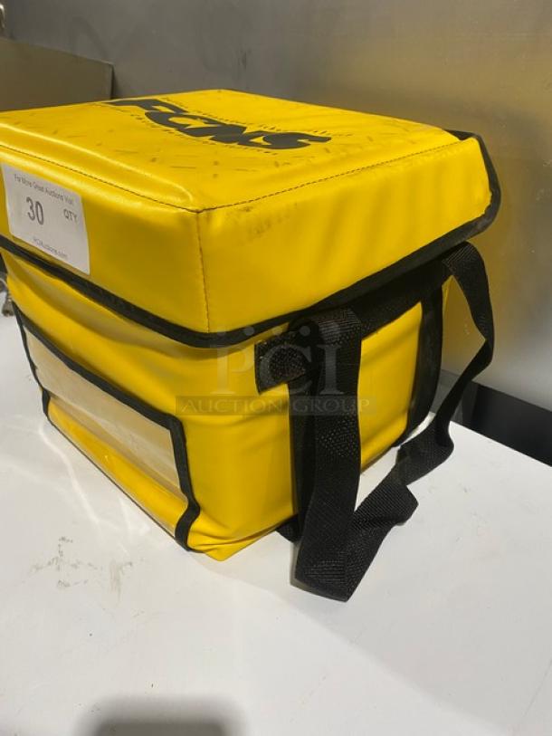 FCNS Style Commercial Insulated Food Carrier Bag! With Holding Straps! - Image 2 of 7