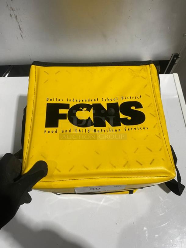 FCNS Style Commercial Insulated Food Carrier Bag! With Holding Straps! - Image 4 of 7