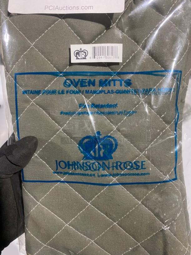 New! Johnson-Rose Commercial Fire Resistant Oven Mitts! 3X Your Bid! - Image 4 of 6