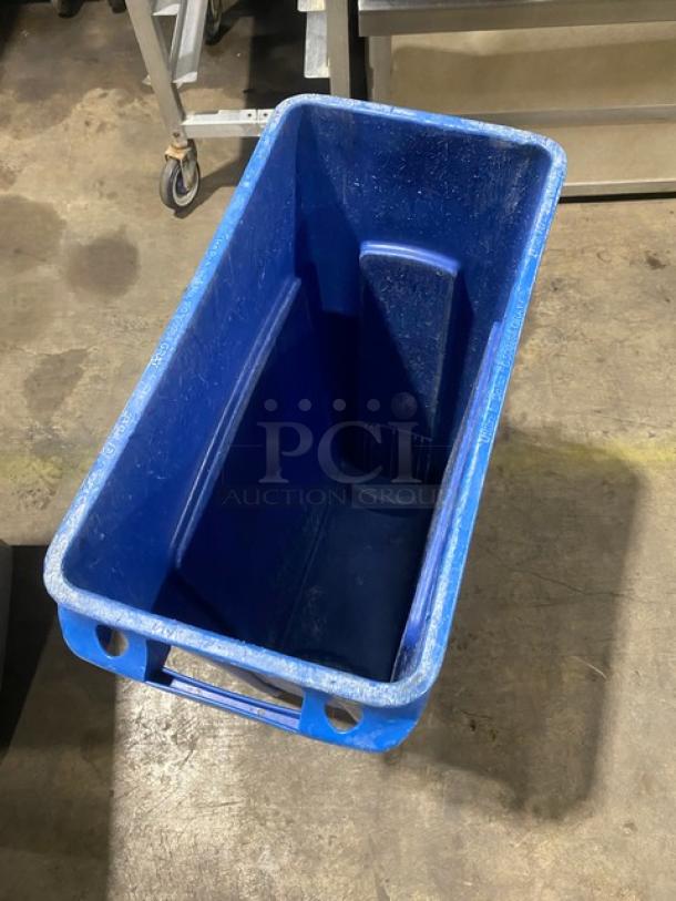 Mixed Commercial Rectangular Recycling/Trash Bins! 2X Your Bid! - Image 4 of 8