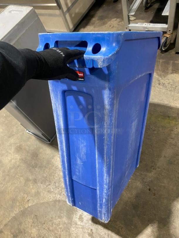 Mixed Commercial Rectangular Recycling/Trash Bins! 2X Your Bid! - Image 8 of 8