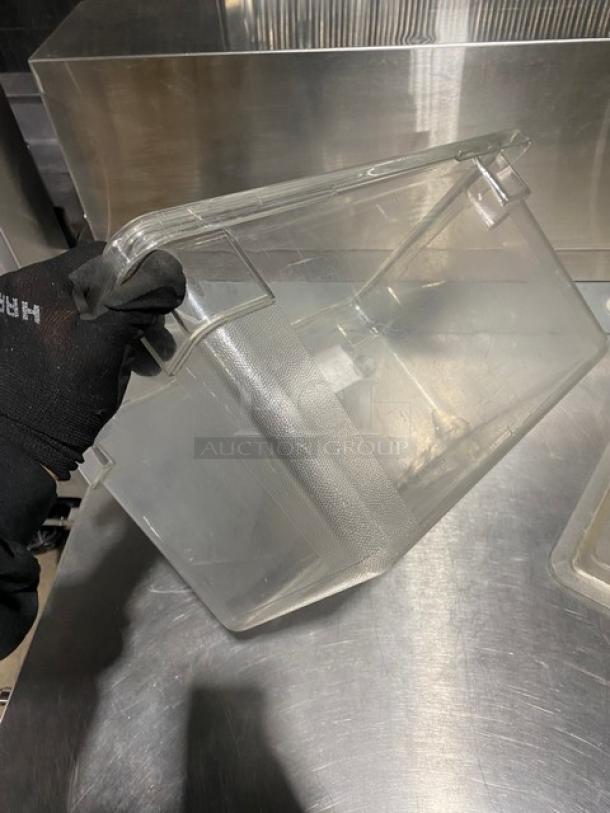 Cambro Commercial Clear Polycarbonate Food Pan! With Lid! - Image 8 of 10