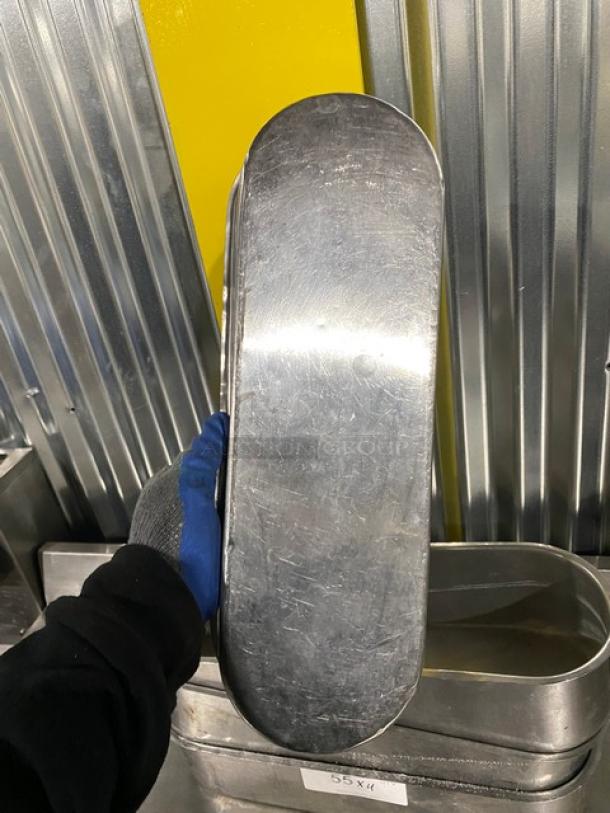 Commercial Stainless Steel Long Tri-Ply Steamtable/Serving Pans! 4X Your Bid! - Image 5 of 7