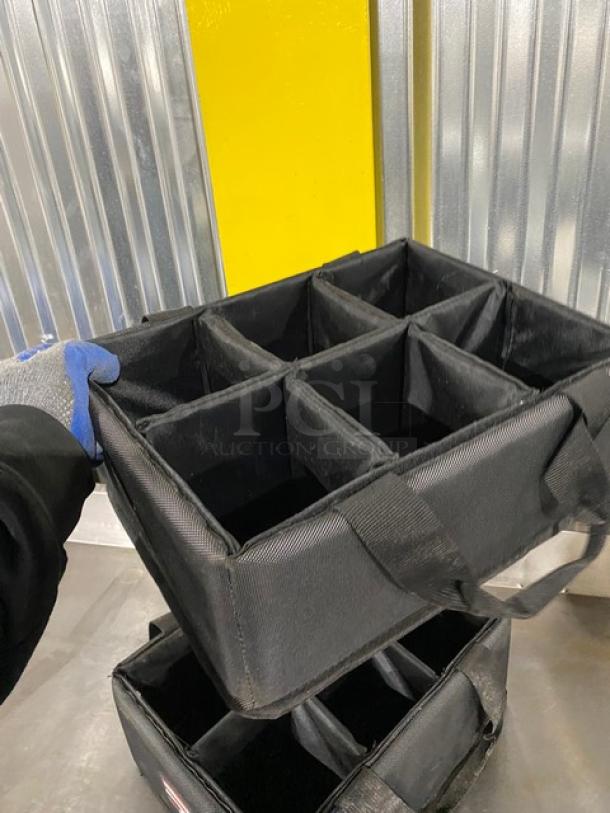 Rubbermaid Executive Series Commercial Gray Teflon Coated 6-Compartment Tote Style Multi-Use Caddys! With Adjustable/Removable Dividers! Model: 1902468! 2X Your Bid! - Image 6 of 9