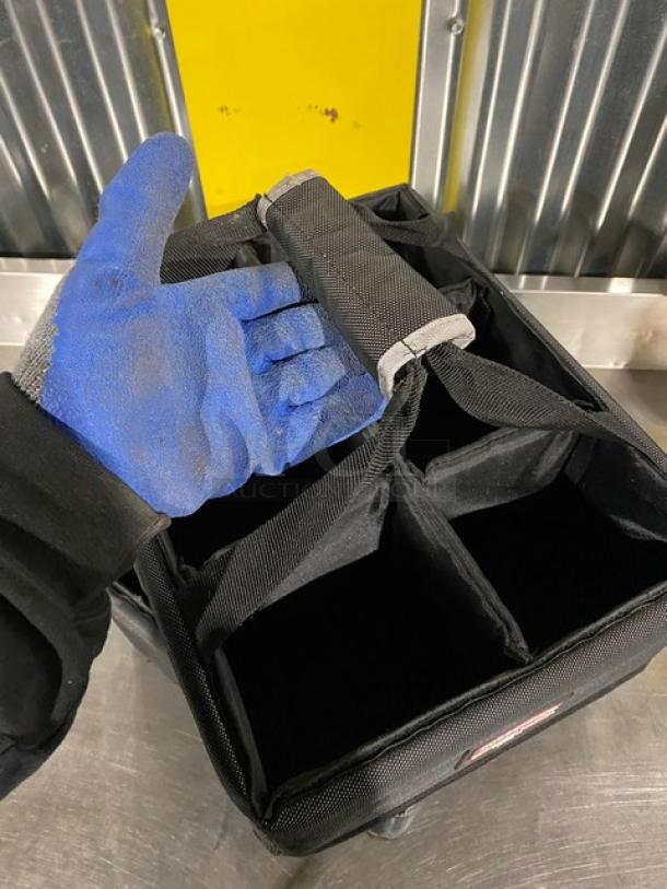 Rubbermaid Executive Series Commercial Gray Teflon Coated 6-Compartment Tote Style Multi-Use Caddys! With Adjustable/Removable Dividers! Model: 1902468! 2X Your Bid! - Image 7 of 9