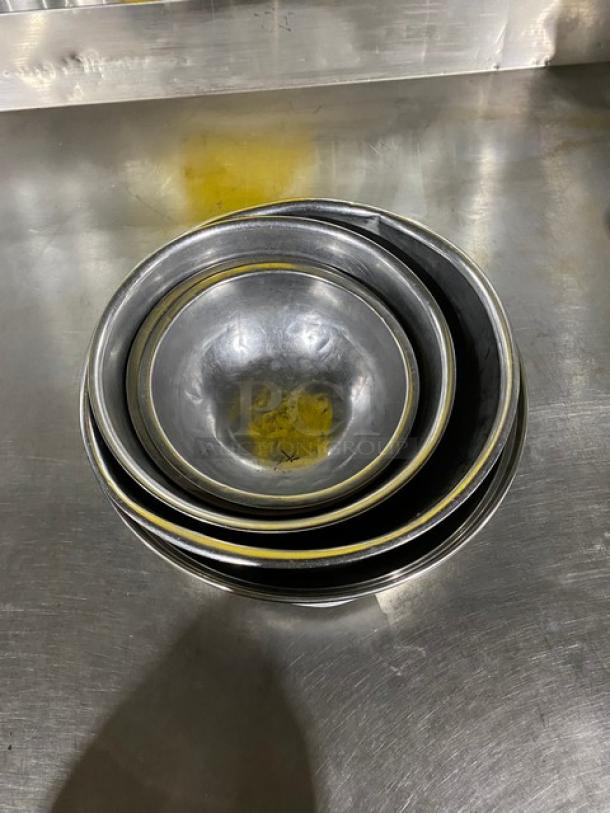 Mixed Commercial Stainless Steel Multi-Size Round Mixing Bowls! With Vollrath Commercial Stainless Steel Water Pan! 5X Your Bid! - Image 2 of 11