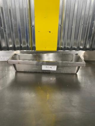 Vollrath Super Pan Series Commercial Stainless Steel Half Size Super Shape Wild Style Steamtable/Hotel Pans! Model: 3100020! 6X Your Bid!