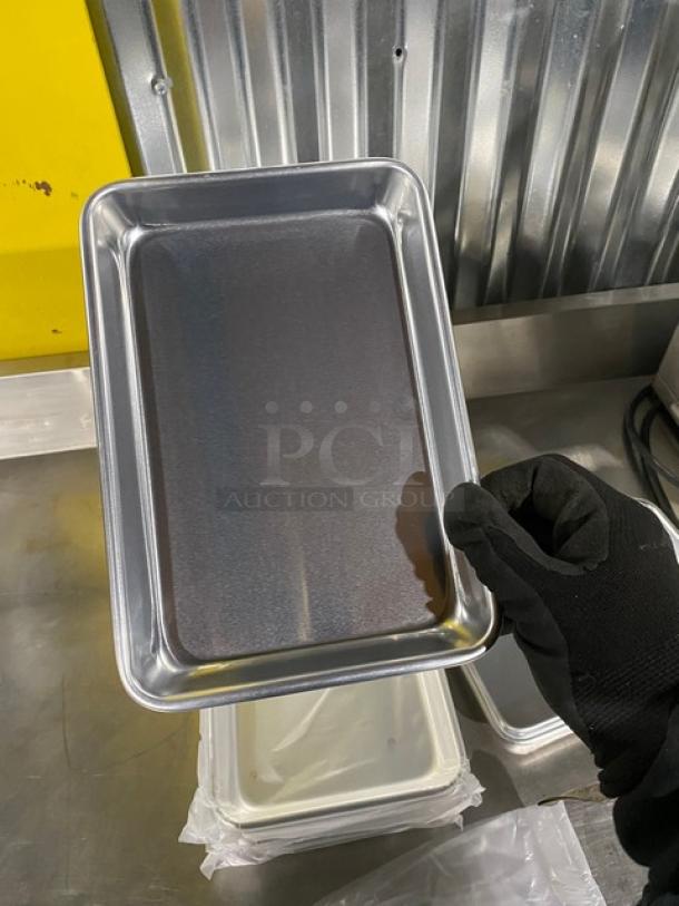 New! Winco Commercial Heavy-Duty Aluminum Eighth Size Bun/Sheet Pans! 10X Your Bid! - Image 9 of 9