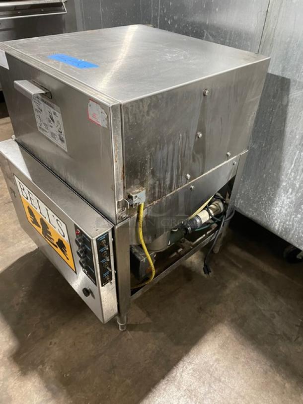 American Dish Service ET Series Commercial Stainless Steel Undercounter Dishwashing Machine! With Full Size Cup Rack! Model: ET-A-M SN: 26014! 120V! On Legs! - Image 2 of 12
