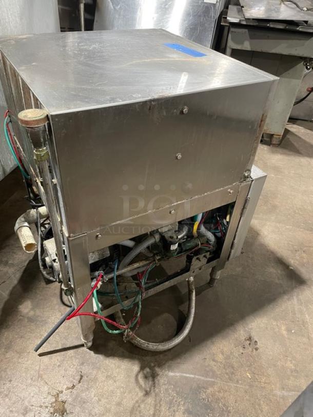 American Dish Service ET Series Commercial Stainless Steel Undercounter Dishwashing Machine! With Full Size Cup Rack! Model: ET-A-M SN: 26014! 120V! On Legs! - Image 4 of 12