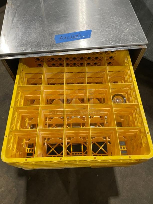 American Dish Service ET Series Commercial Stainless Steel Undercounter Dishwashing Machine! With Full Size Cup Rack! Model: ET-A-M SN: 26014! 120V! On Legs! - Image 6 of 12