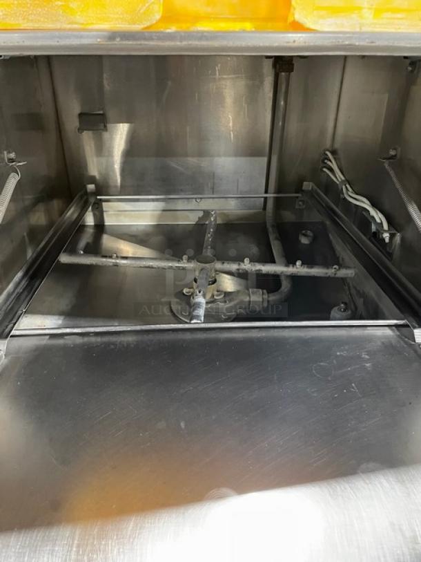 American Dish Service ET Series Commercial Stainless Steel Undercounter Dishwashing Machine! With Full Size Cup Rack! Model: ET-A-M SN: 26014! 120V! On Legs! - Image 7 of 12