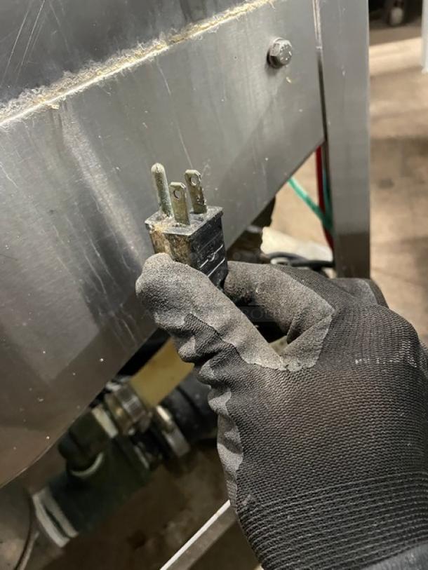 American Dish Service ET Series Commercial Stainless Steel Undercounter Dishwashing Machine! With Full Size Cup Rack! Model: ET-A-M SN: 26014! 120V! On Legs! - Image 11 of 12