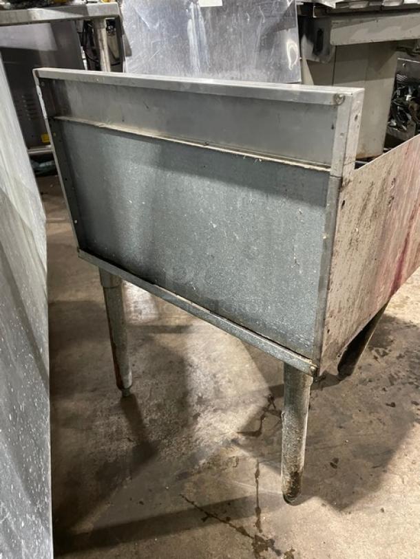 Krowne Commercial Stainless Steel 4 Tier Free-Standing Underbar Liquor Display Rack! With Back & Side Splash! On Legs! - Image 3 of 8
