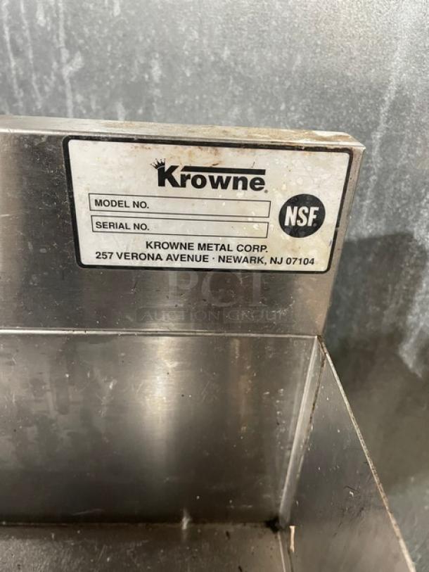 Krowne Commercial Stainless Steel 4 Tier Free-Standing Underbar Liquor Display Rack! With Back & Side Splash! On Legs! - Image 7 of 8