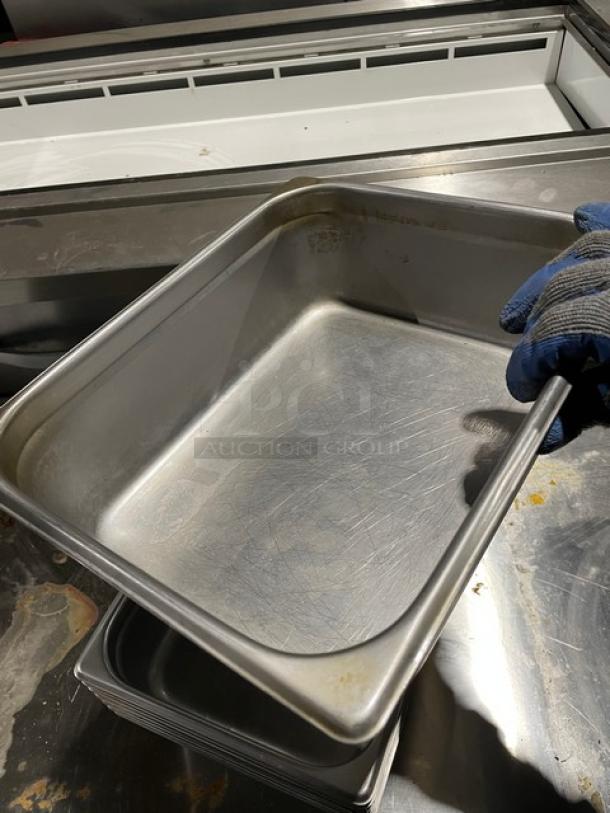 Winco Commercial Stainless Steel Steamtable/Hotel Pans! 8X Your Bid! - Image 7 of 8