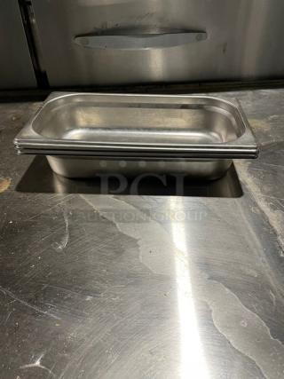 Commercial Stainless Steel Steamtable/Hotel Pans! 3X Your Bid!