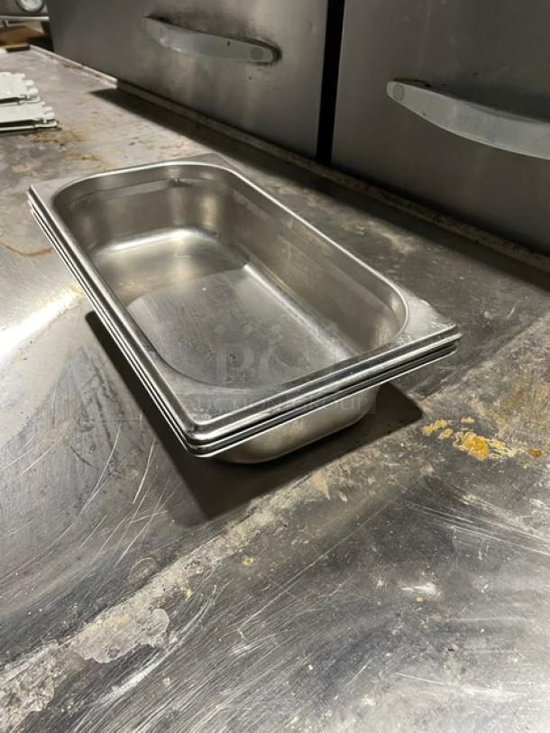 Commercial Stainless Steel Steamtable/Hotel Pans! 3X Your Bid! - Image 2 of 9