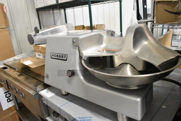 BRAND NEW SCRATCH AND DENT! Hobart 84145 Metal Commercial Countertop #12 Buffalo Chopper w/ S Blade and Power Hub. 115 Volts, 1 Phase. Tested and Working! - Image 5 of 7