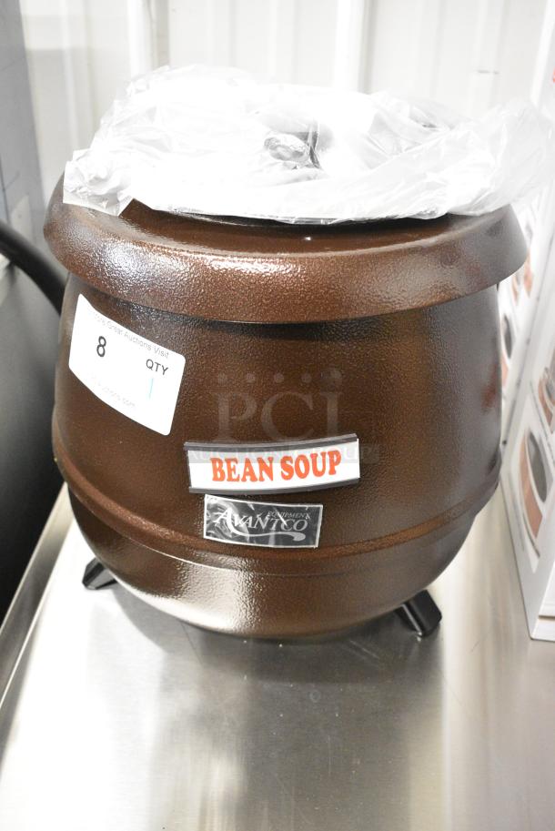 BRAND NEW SCRATCH AND DENT! Avantco 177S30CP 11 Qt. Copper Soup Kettle Warmer. 120 Volts, 1 Phase. Tested and Working! - Image 2 of 7