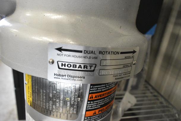 BRAND NEW SCRATCH AND DENT! Hobart FD4-750 Metal Commercial Garbage Disposal. 208-230/460 Volts, 3 Phase. - Image 5 of 6