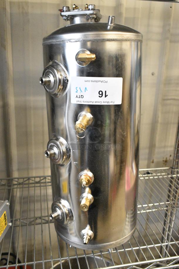 3 BRAND NEW SCRATCH AND DENT! Stainless Steel Tanks Including Two 220V4KW, 110VL5KW. 3 Times Your Bid! - Image 8 of 10