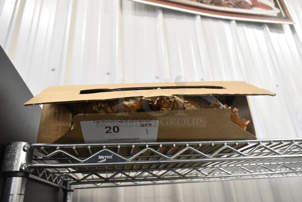BRAND NEW SCRATCH AND DENT! Box of 4 Pillivuyt HTS6911.10.3850 White Plates - Image 2 of 7