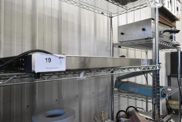 BRAND NEW SCRATCH AND DENT! ServIt 423HSW2036 36" Stainless Steel Heated Shelf Warmer. 120 Volts, 1 Phase. Tested and Working! - Image 2 of 6