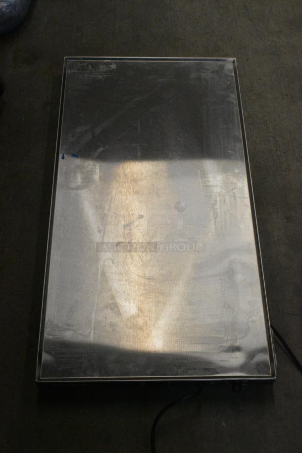 BRAND NEW SCRATCH AND DENT! ServIt 423HSW2036 36" Stainless Steel Heated Shelf Warmer. 120 Volts, 1 Phase. Tested and Working! - Image 3 of 6