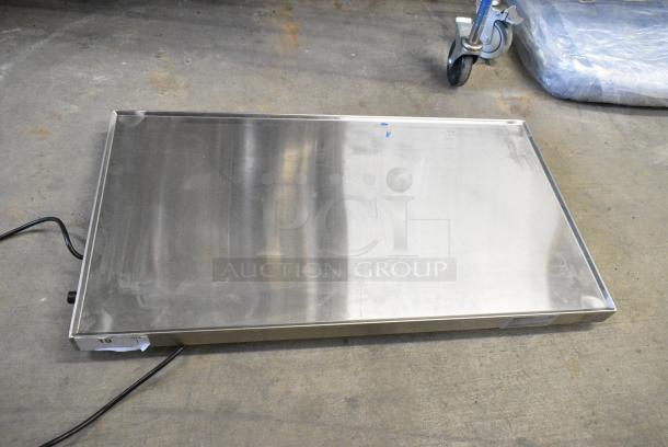 BRAND NEW SCRATCH AND DENT! ServIt 423HSW2036 36" Stainless Steel Heated Shelf Warmer. 120 Volts, 1 Phase. Tested and Working! - Image 5 of 6