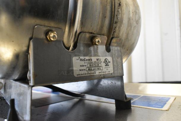 Scotsman C0530MA-1D Stainless Steel Commercial Ice Machine Head on Lancer FS30 Carbonated Beverage Machine and McCann Carbonator. 115 Volts, 1 Phase. - Image 6 of 9