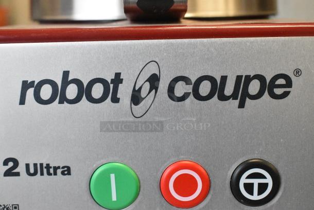 BRAND NEW SCRATCH AND DENT! Robot Coupe R2 Ultra Countertop Food Processor w/ Bowl, Continuous Feed Head and S Blade. 120 Volts, 1 Phase. Tested and Working! - Image 3 of 9