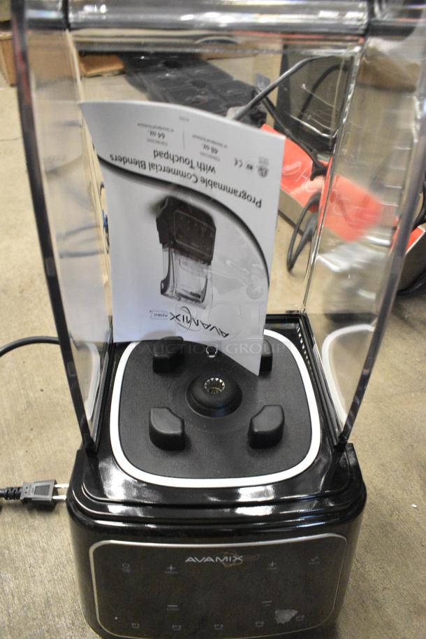 BRAND NEW SCRATCH AND DENT! 2023 AvaMix 928HBX2000 64 oz. 3 1/2 hp Programmable Commercial Blender with Touchpad and Sound Enclosure . 120 Volts, 1 Phase. Tested and Working! - Image 6 of 7