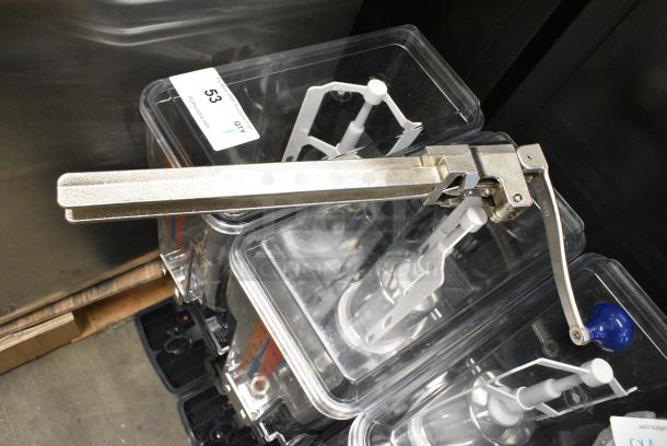 3 BRAND NEW SCRATCH AND DENT! Items Including Berkel HP3676301400 01-400827-00401 Center Plate, Edlund Size 1 Metal Can Opener, Black Piece. 3 Times Your Bid! - Image 5 of 7