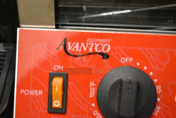 BRAND NEW SCRATCH AND DENT! Avantco 177HDS100 100 Dog / 48 Bun Hot Dog Steamer / Merchandiser. 120 Volts, 1 Phase. Tested and Powers On But Does Not Get Warm - Image 2 of 7