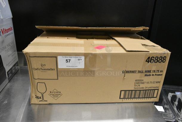 BRAND NEW SCRATCH AND DENT! Box of 24 Chef & Sommelier 46888 Cabernet 19.75 oz. Tall Wine Glass by Arc Cardinal - Image 2 of 5