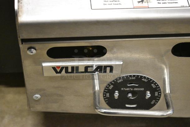 BRAND NEW SCRATCH AND DENT! Vulcan MSA72-101 Stainless Steel Commercial Countertop Natural Gas Griddle with Snap-Action Thermostatic Controls - 162,000 BTU. - Image 2 of 7