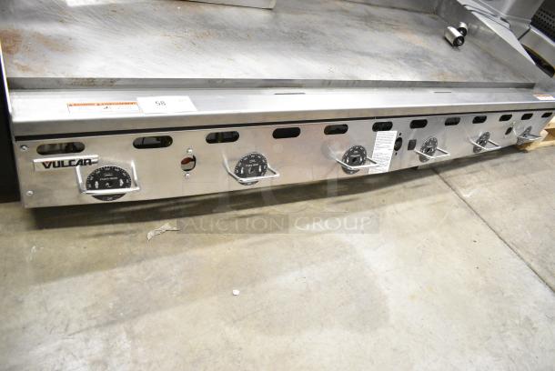 BRAND NEW SCRATCH AND DENT! Vulcan MSA72-101 Stainless Steel Commercial Countertop Natural Gas Griddle with Snap-Action Thermostatic Controls - 162,000 BTU. - Image 3 of 7